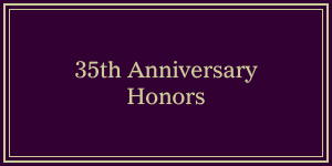 Dr. Haselkorn's 35th Anniversary Honors - PDF